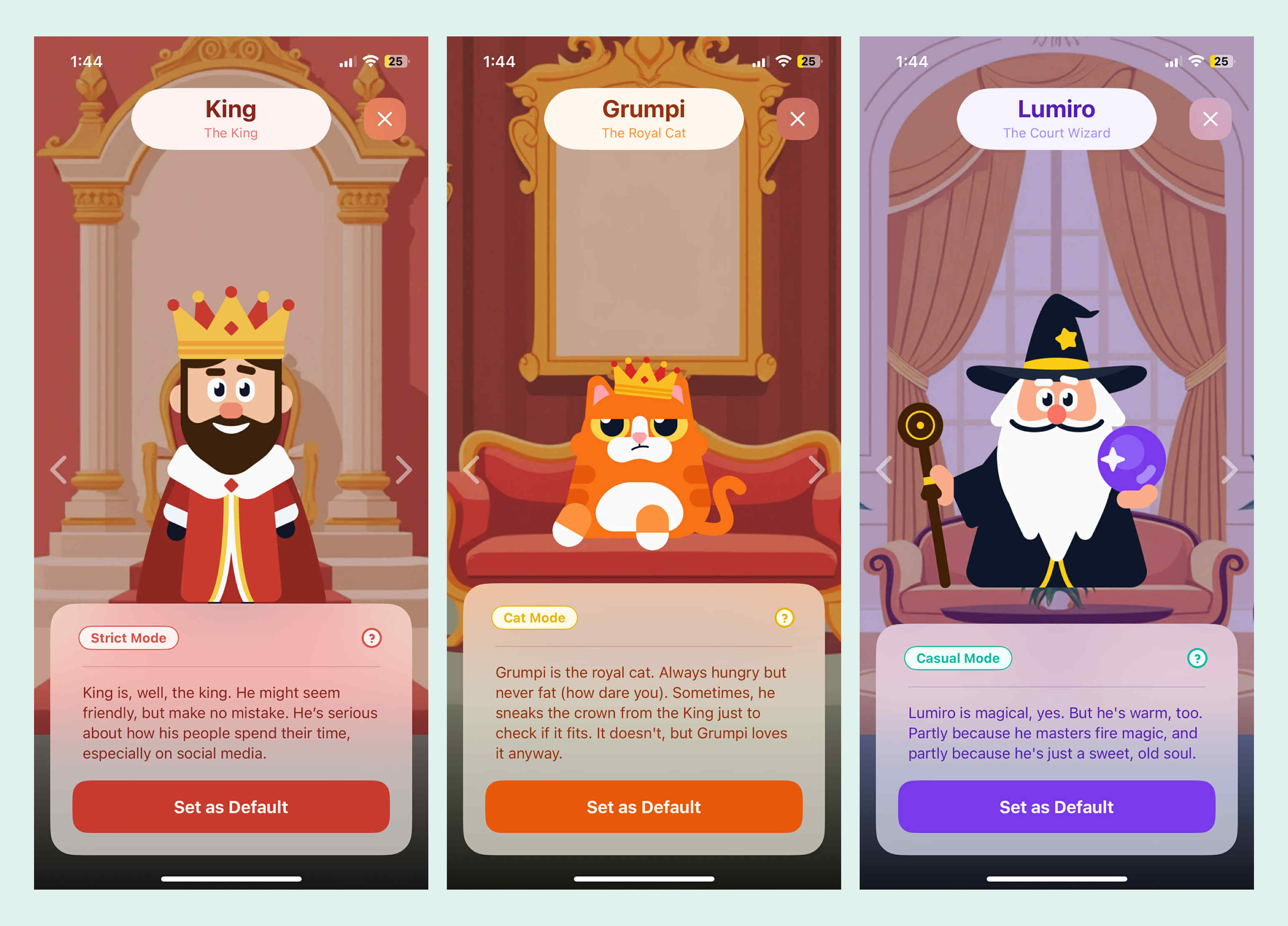 Ｃlarymind AI characters