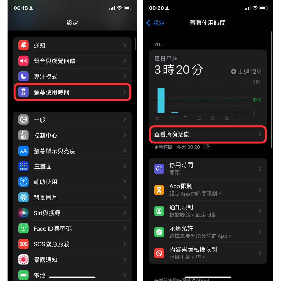 How to check your usage history on an iPhone