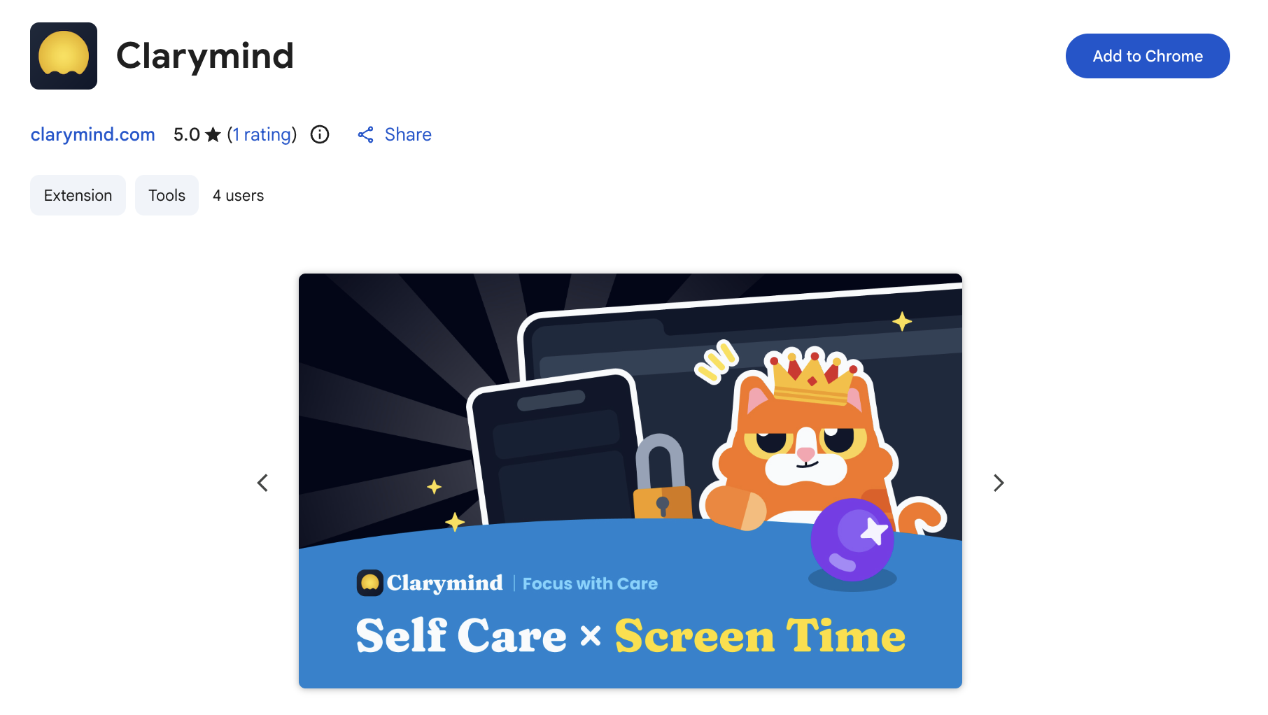 Install the Clarymind extension